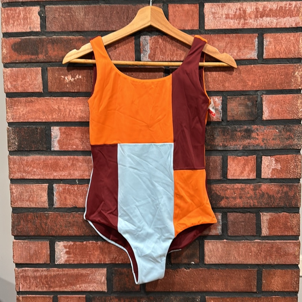 Colorblock One-Piece Swimsuit - Picture 2 of 7